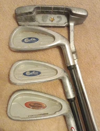 Confidence irons sw and - irons, 7,9,sw