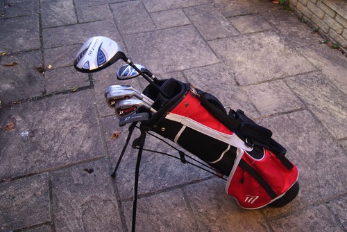 Wilson deep red junior - junior, clubs