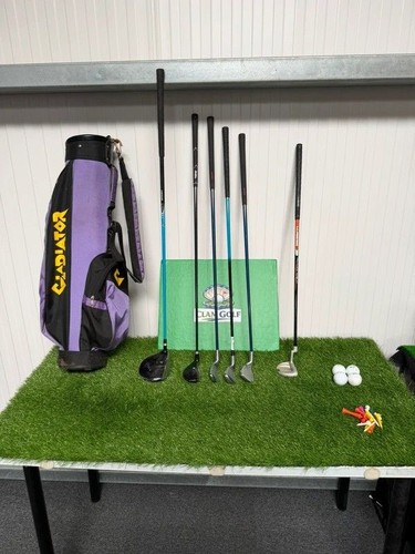 Junior golf clubs and bag - junior,